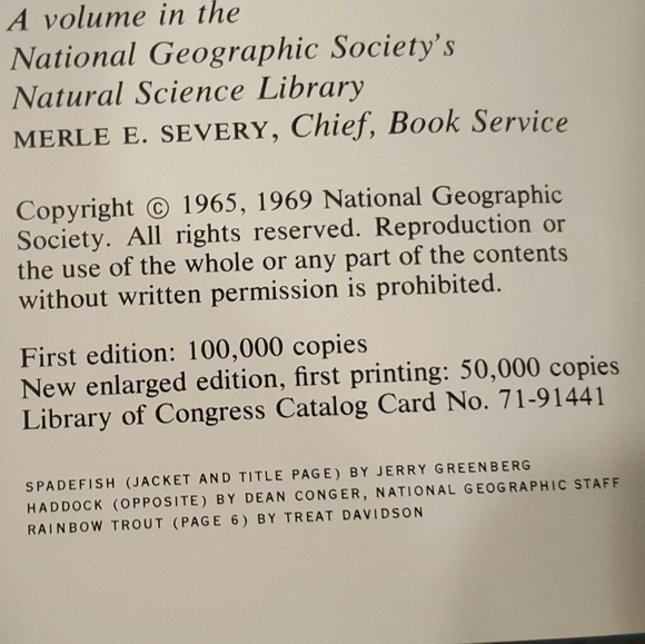 *SOLD* WONDROUS WORLD OF FISHES 1969 NEW ENLARGED - Picture 8 of 14